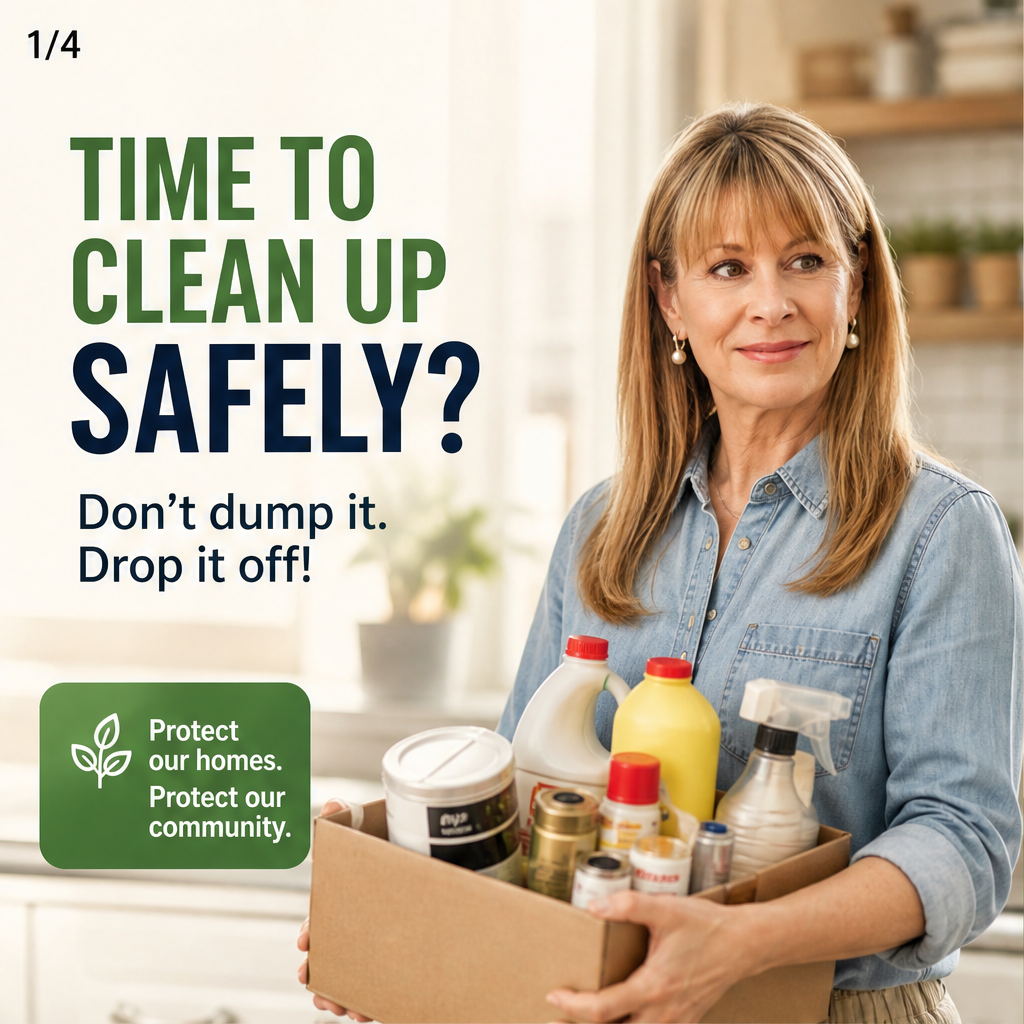 FREE Household Hazardous and Electronic Waste Drive-Thru Collection Event